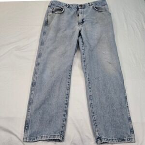 Wrangler Vtg 90s Made in‎ Mexico of US Fabric Jeans Men's 33x29 Relaxed Cowboy